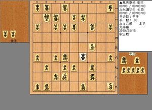 髙見叡王vs永瀬七段の棋譜
