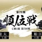 藤井聡太七段vs船江恒平六段の対局速報！順位戦C級1組の中継と日程